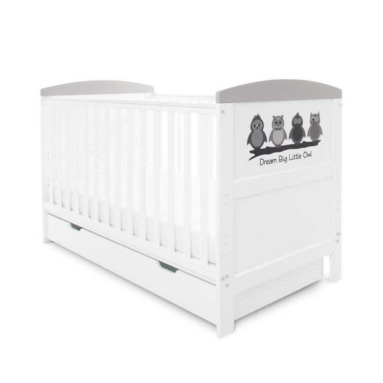icklebubba Coleby Cot Bed with Mattress Wayfair.co.uk